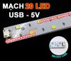 Mạch 20 LED hỗ trợ sáng cho hộp chụp sản phẩm Studio Box Light Mini Micro USB - anh 7